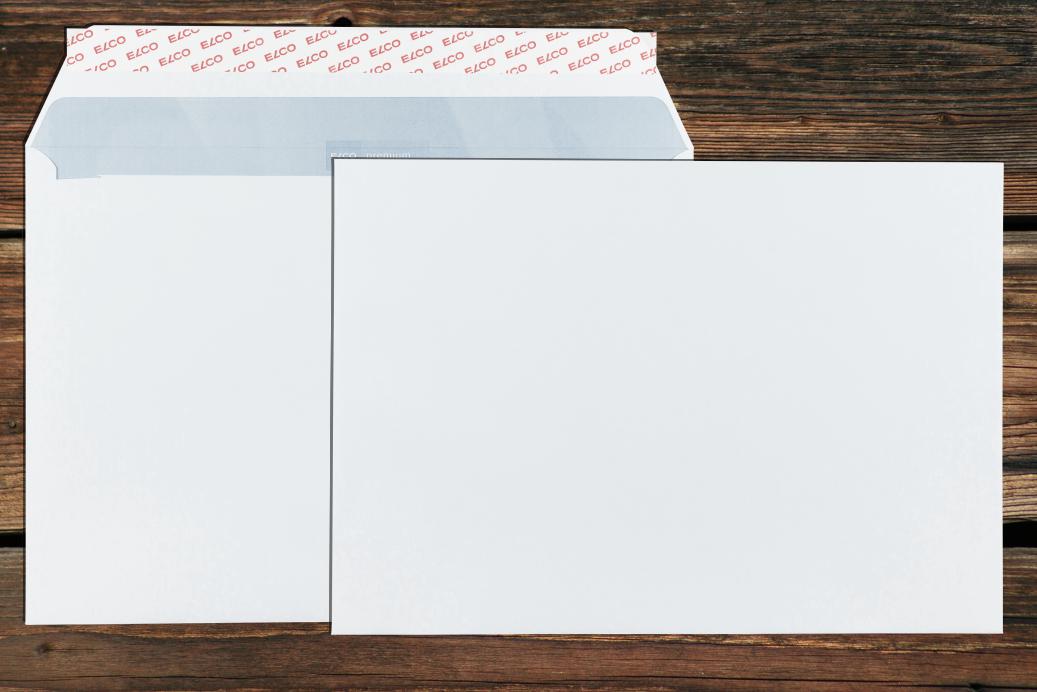 Briefhüllen C4 229x324 mm Haftklebend Hochweiß 120 g/qm